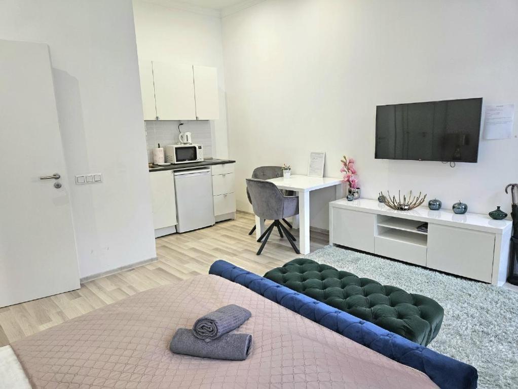 Designer Downtown Gem Lägenhet Budapest Exteriör bild